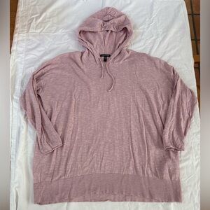 Eileen Fisher Pink Hooded Sweater
